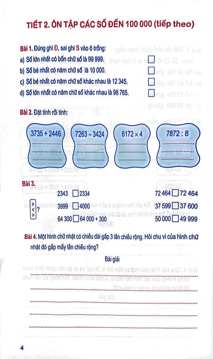 Bài Tập Toán Nâng Cao Lớp 4 (ML)