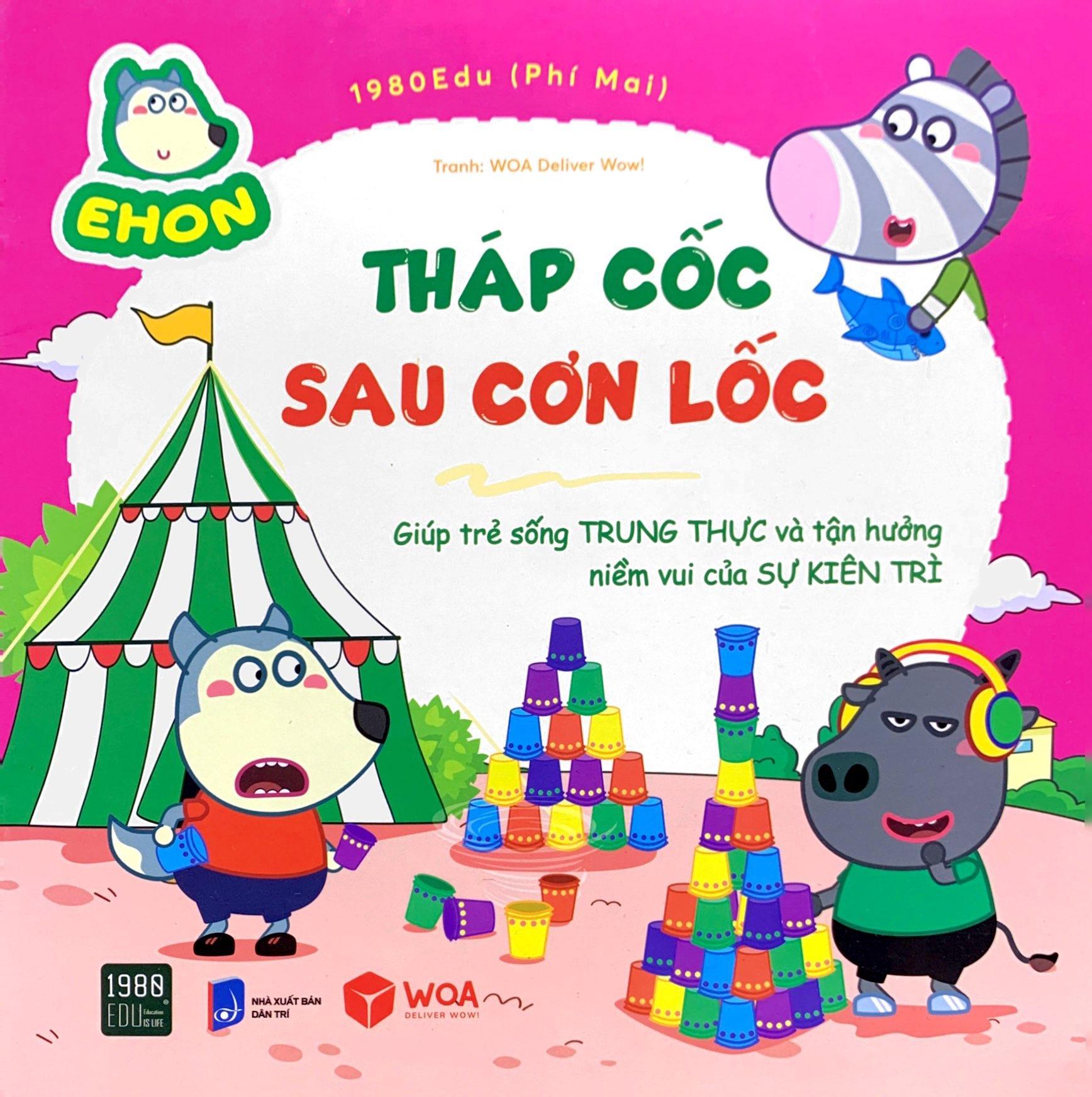 Ehon Wolfoo - Tháp Cốc Sau Cơn Lốc