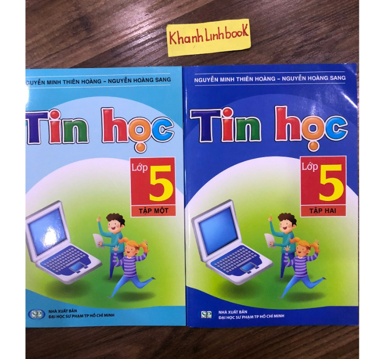 Sách - Combo Tin học Lớp 5 - Tập 1 + 2 (KP)