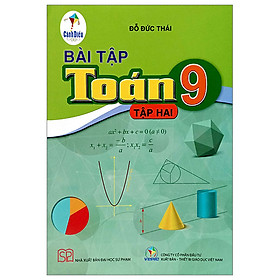 Sách Bài Tập Toán 9- Tập 2- Cánh Diều (Kèm bìa nilong bao sách)