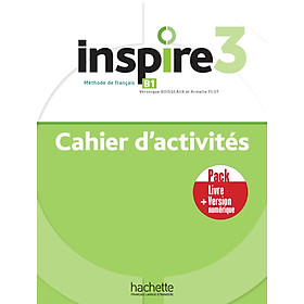 Sách học tiếng Pháp INSPIRE 3 - PACK CAHIER D