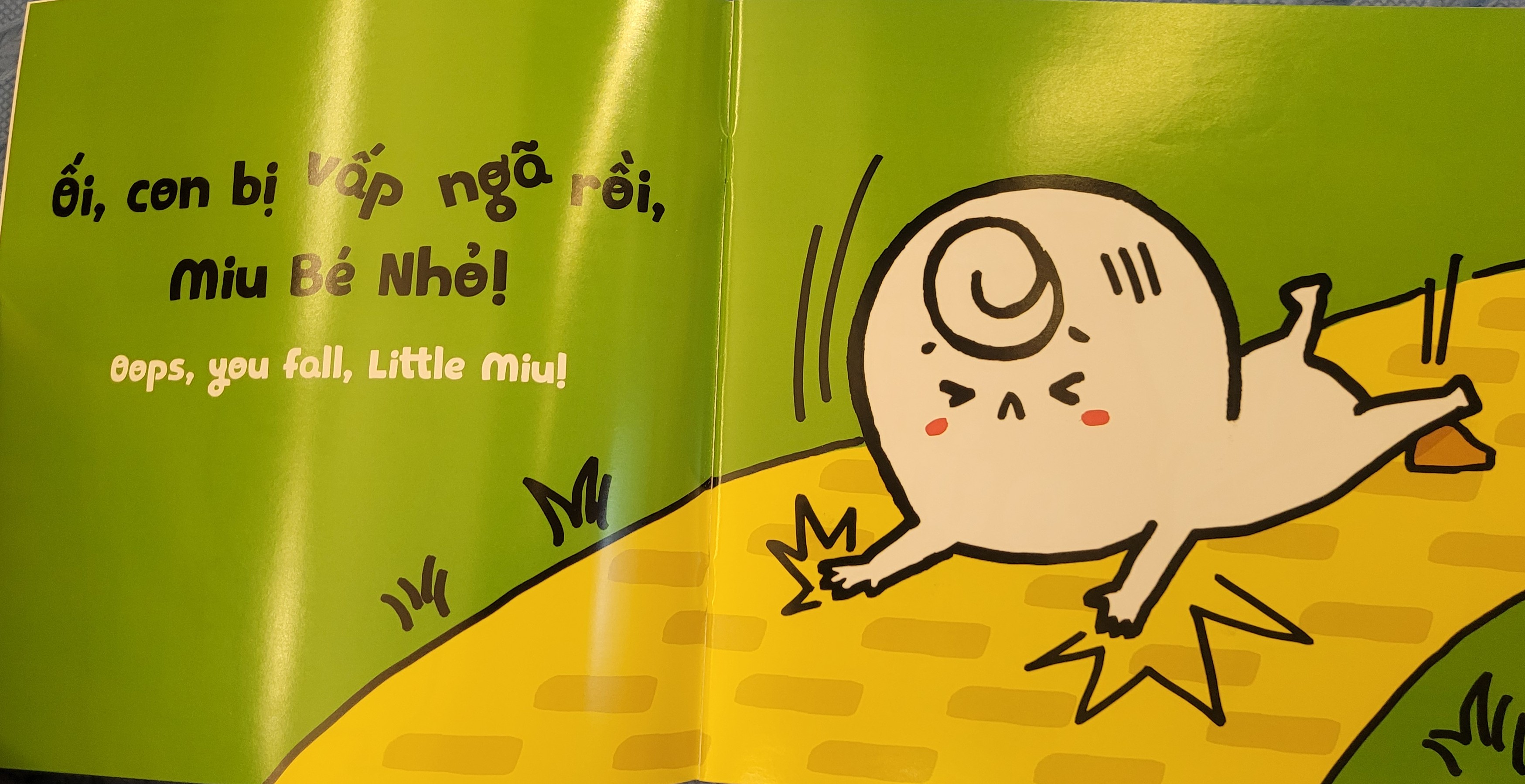 Sách Ehon Song ngữ Anh - Việt: Kĩ Năng Sống - Miu Bé Nhỏ - Phần 1 - Lẻ Tùy Chọn (1-6 tuổi)