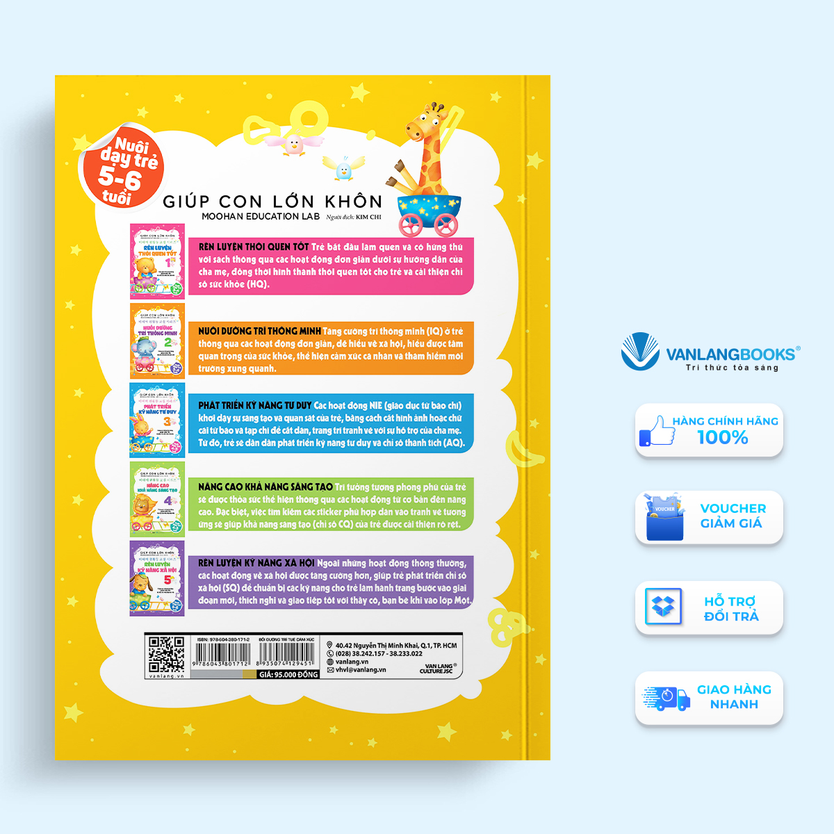 Giúp Con Lớn Khôn - Bồi Dưỡng Trí Tuệ Cảm Xúc 6 - Vanlangbooks