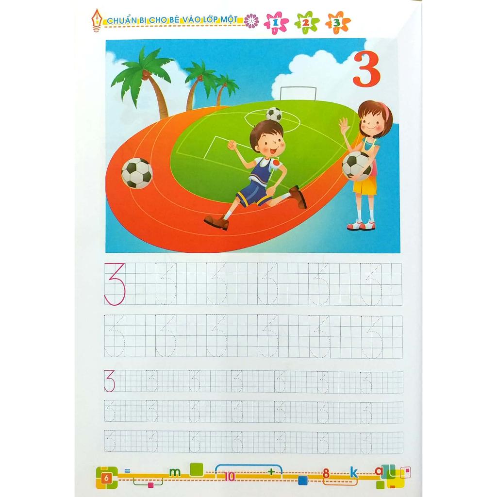 Bé Vào Lớp 1 - Chuẩn Bị Cho Bé Vào Lớp Một - Tập 2 - Làm Quen Với Chữ Số - Bản Quyền
