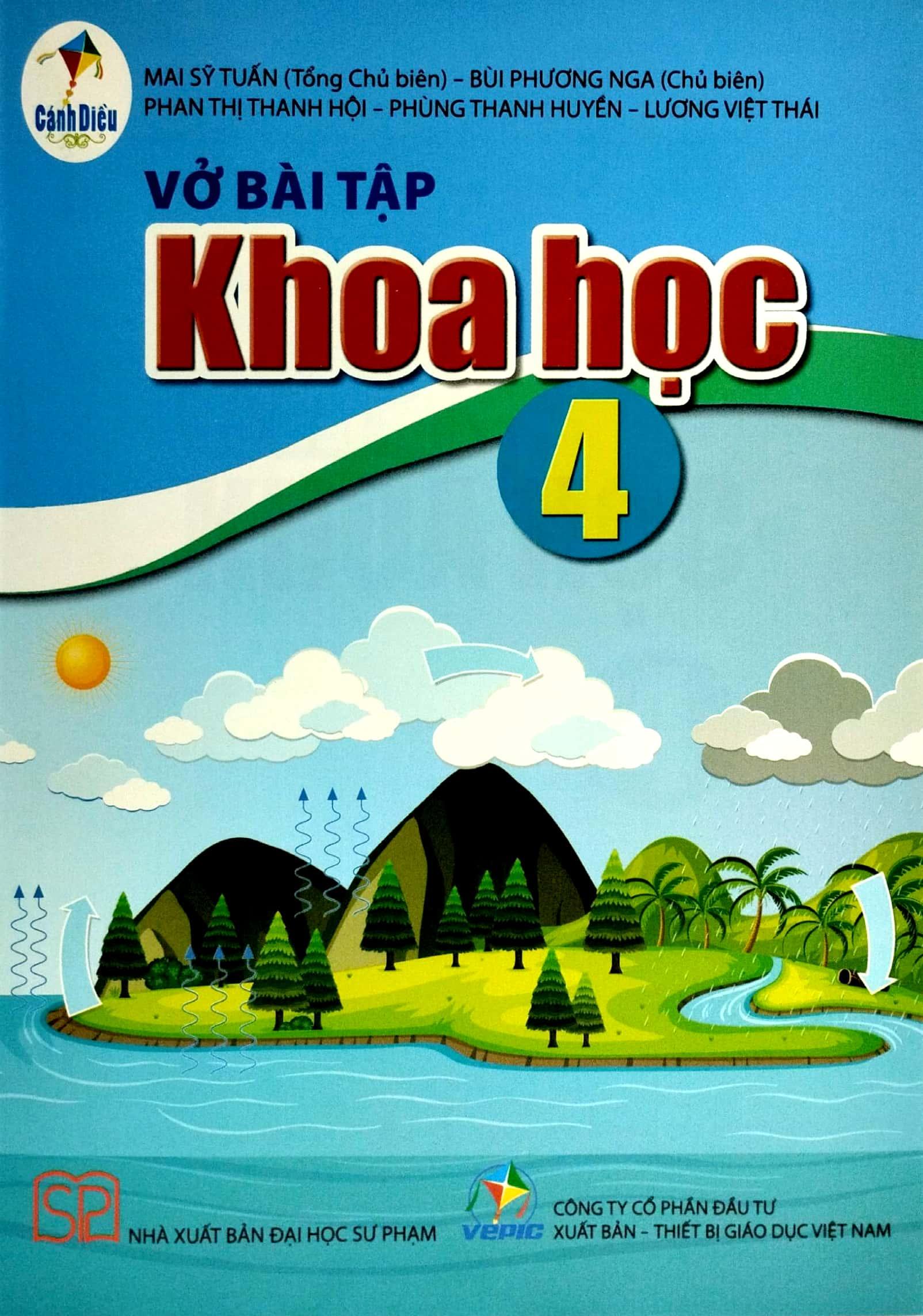 Vở Bài Tập Khoa Học 4 (Cánh Diều) (Chuẩn)