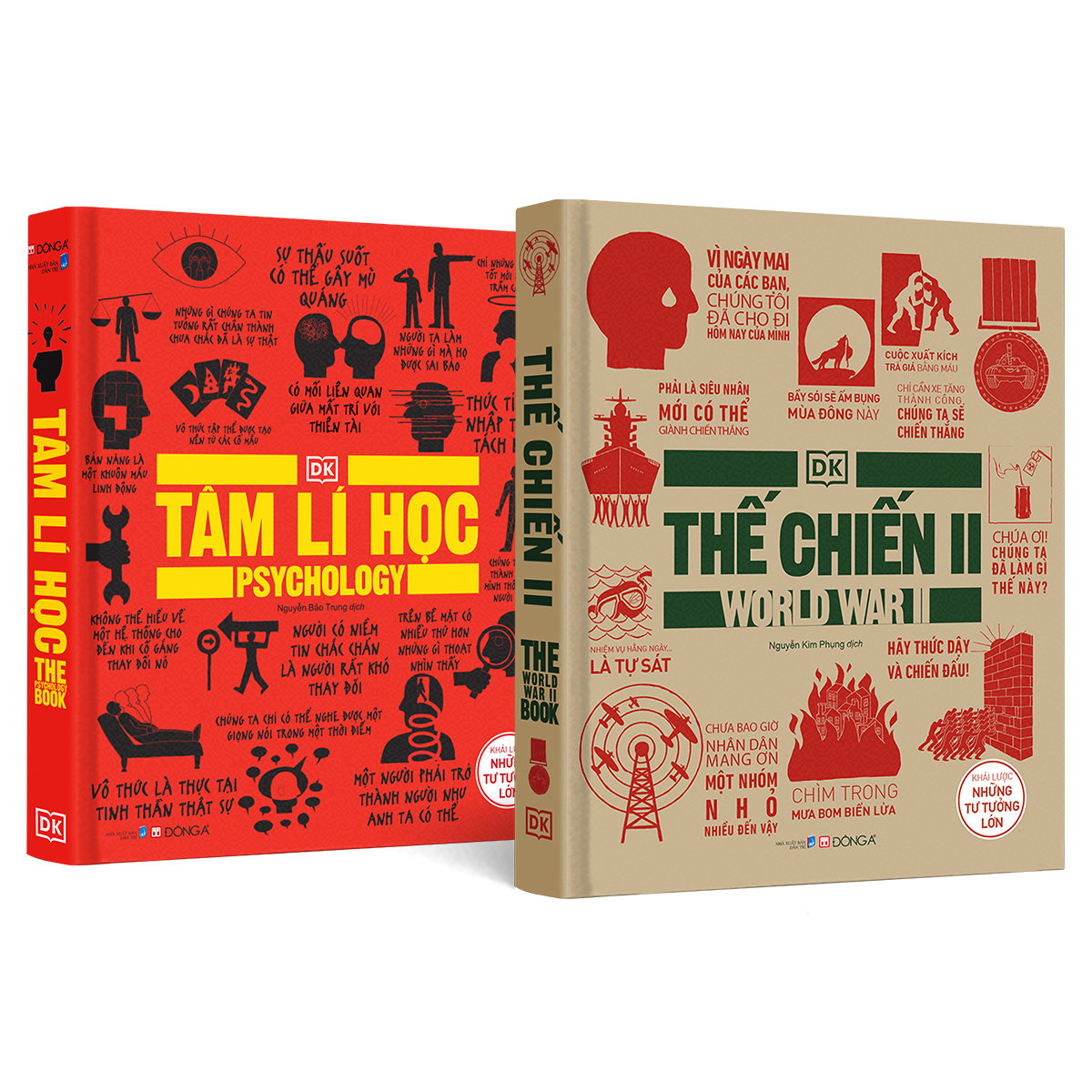 Combo 2 cuốn Khái lược những tư tưởng lớn (Chủ đề Thế chiến II)