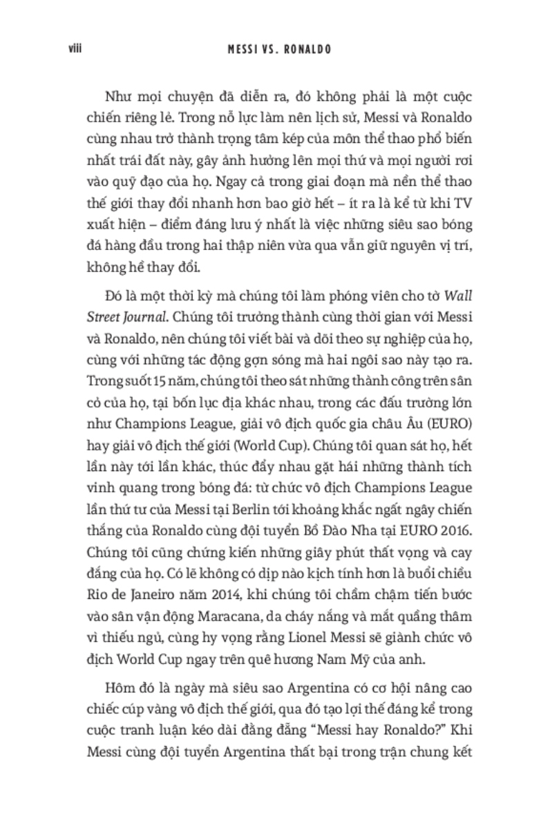 Sự Đối Đầu Của Hai Cầu Thủ Vĩ Đại Và Kỷ Nguyên Tái Tạo Bóng Đá Thế Giới - Messi Vs. Ronaldo _TRE