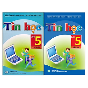 Sách - Combo Tin học Lớp 5 - Tập 1 + 2 (KP)