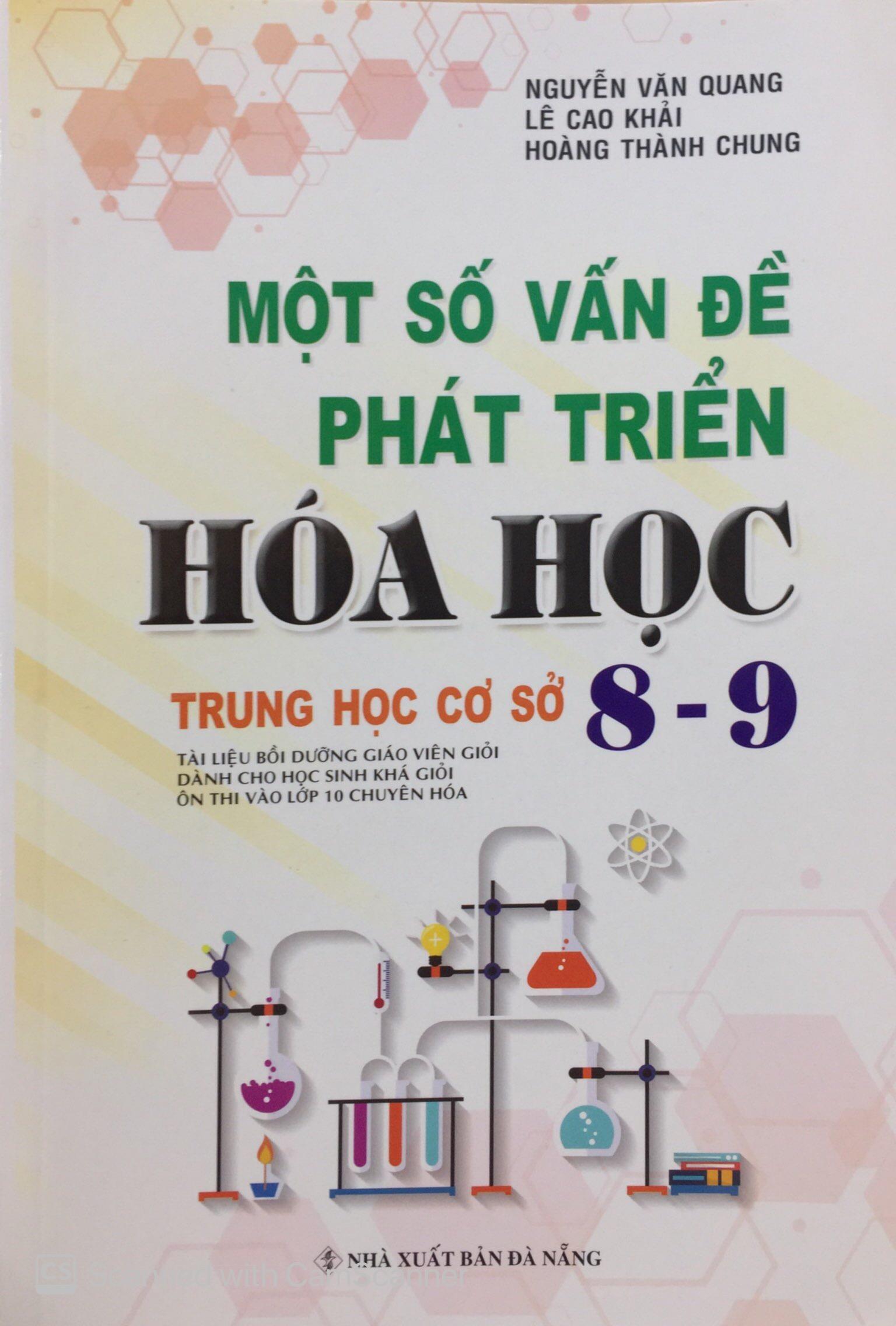 Một Số Vấn Đề Phát Triển Hóa Học Thcs 8-9