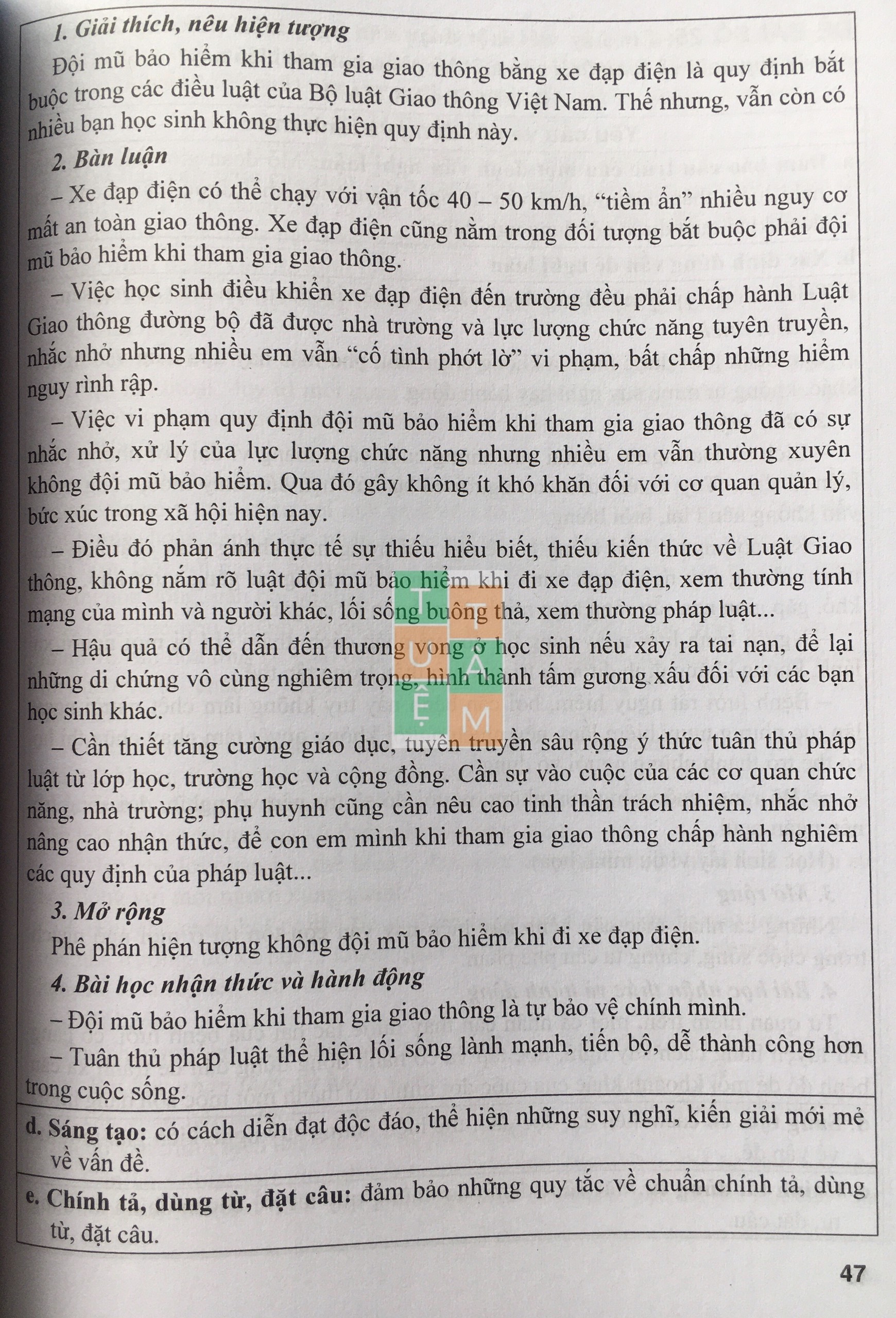Sách - Hướng dẫn viết và dàn ý các đoạn văn Nghị luận xã hội Ngữ Văn 8