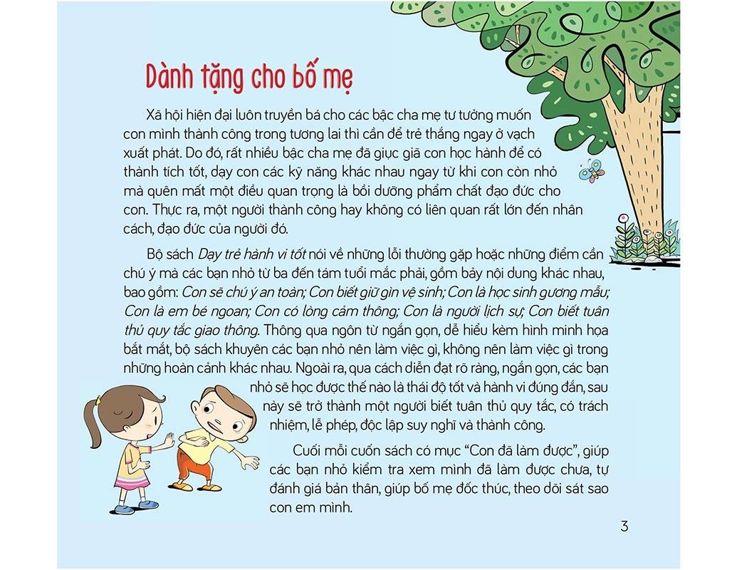 Cùng Con Trưởng Thành - Dạy Trẻ Hành Vi Tốt - Con Là Người Lịch Sự