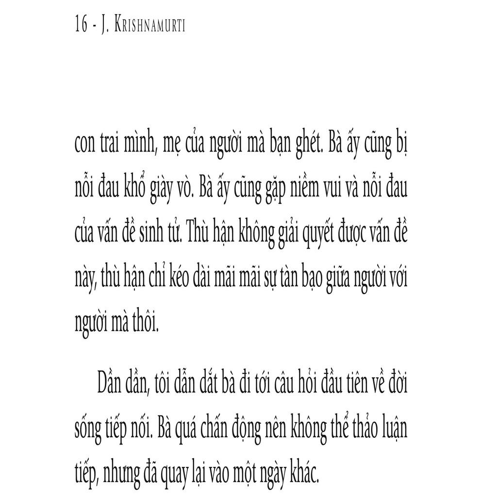 Sách - J. Krishnamurti - Thế Giới Trong Bạn - First News