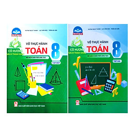 Sách - Combo Vở thực hành Toán 8 - tập 1 + 2 (Bộ sách Chân trời sáng tạo) - ĐN
