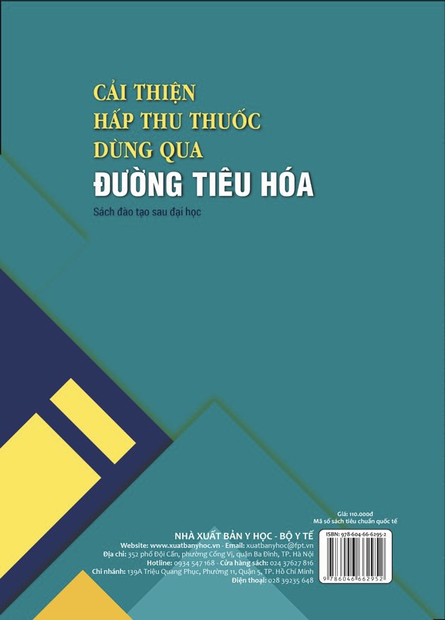 Sách - Cải thiện hấp thu thuốc dùng qua đường tiêu hóa