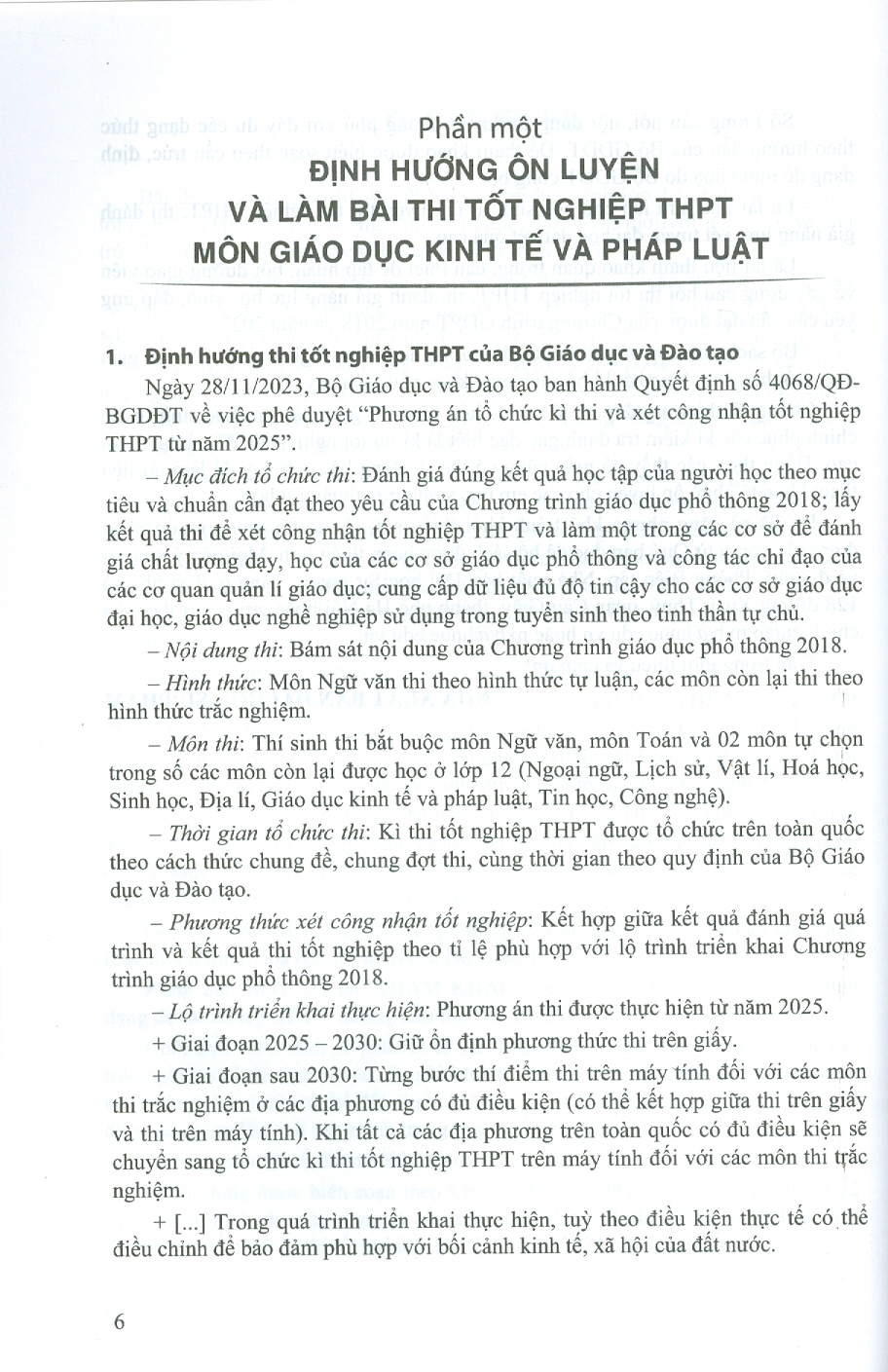 Ôn Luyện Trắc Nghiệm Thi Tốt Nghiệp Trung Học Phổ Thông (năm 2025) Môn Giáo Dục Kinh Tế Và Pháp Luật - Nguyễn Thị Toan chủ biên, Nguyễn Ngọc Dung, Ngô Bá Khiêm, Trần Văn Năng, Nguyễn Quang Thuận…