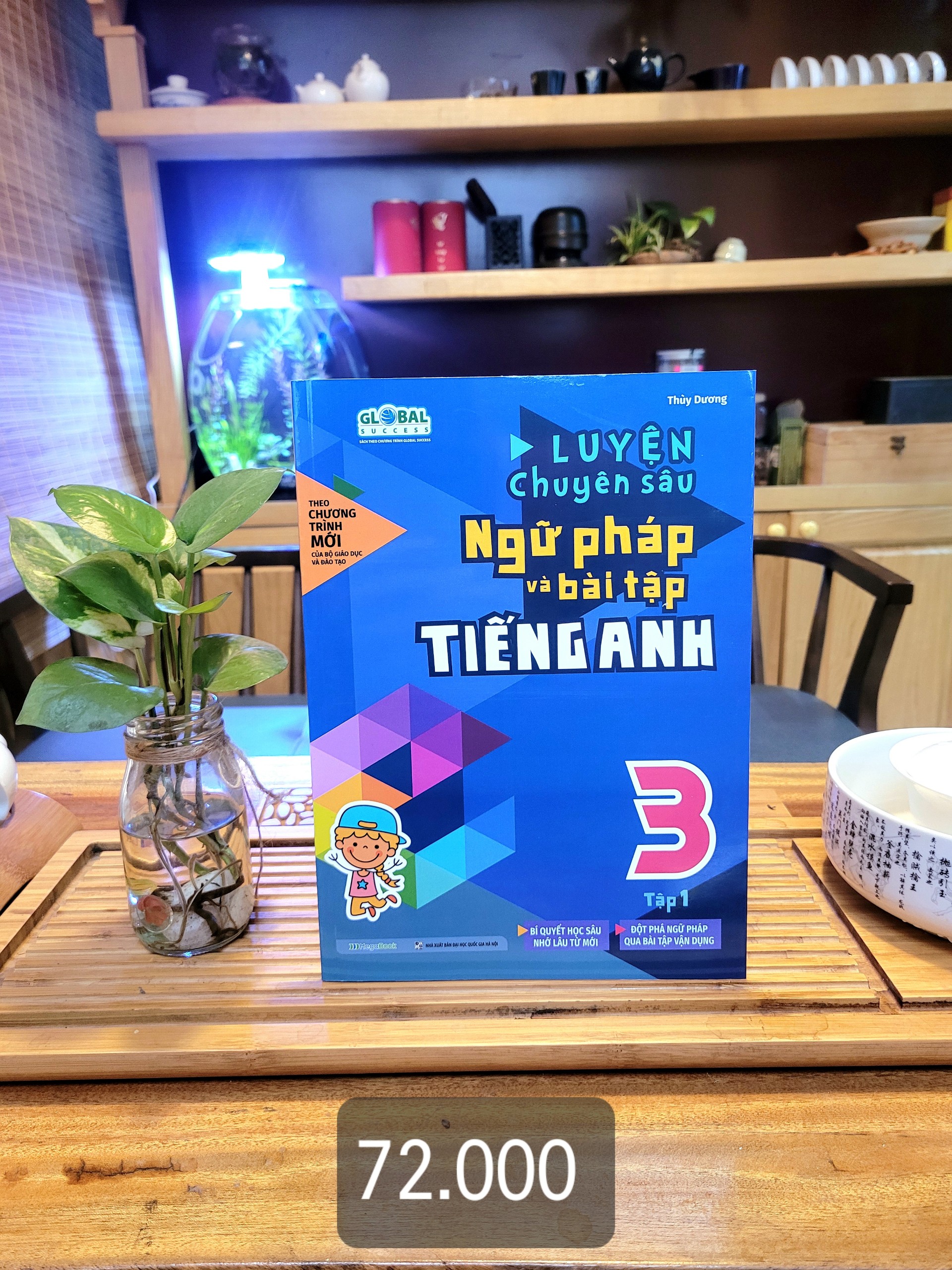Sách Combo Luyện chuyên sâu ngữ pháp và bài tập tiếng anh 3 tập 1 + 2 (MG)