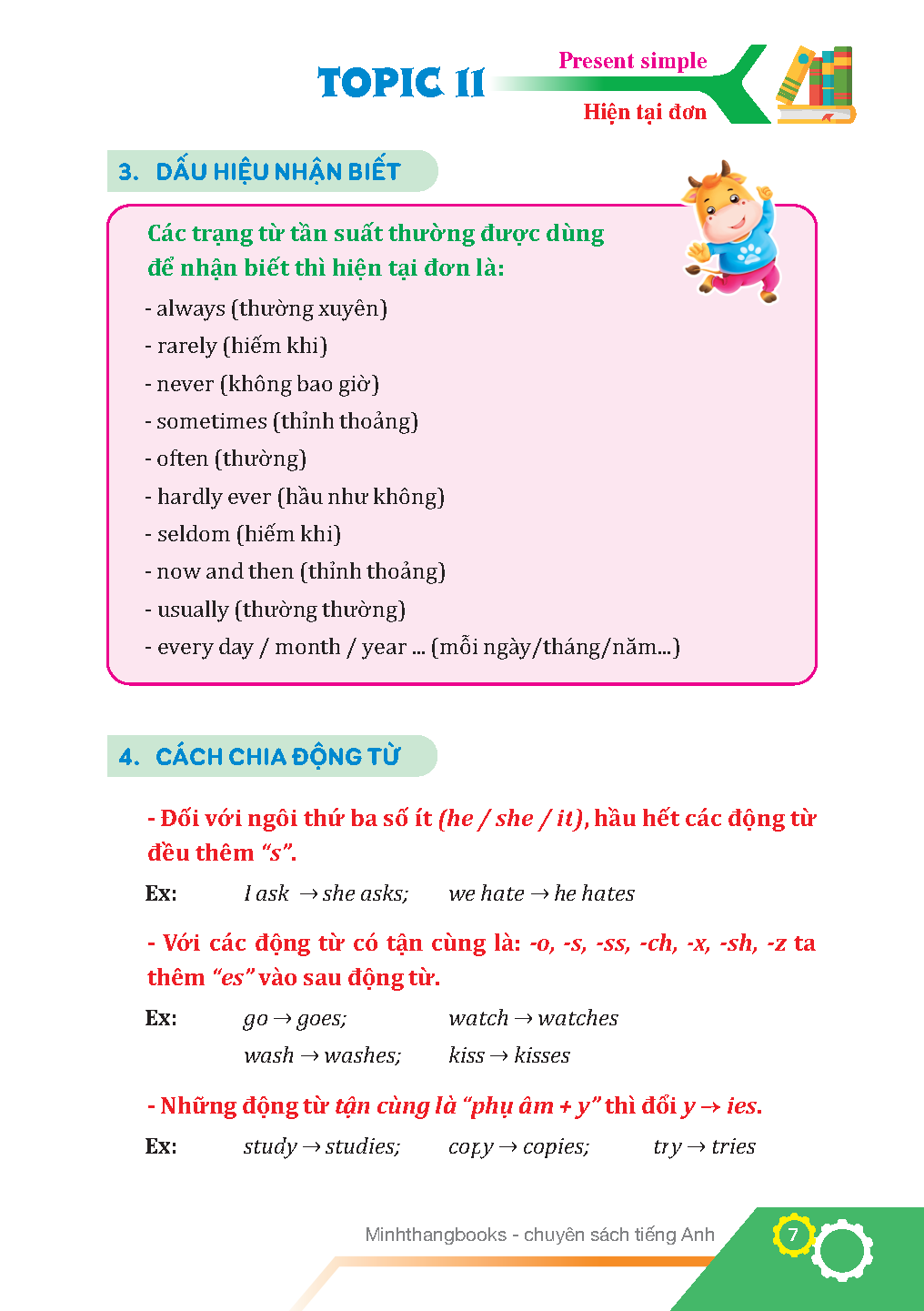 English Grammar For Kids - Ngữ Pháp Tiếng Anh Tiểu Học - Tập 2 (Có Đáp Án)