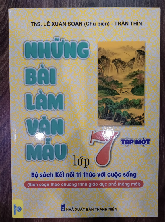 Sách - Những bài làm văn mẫu lớp 7 tập 1 - ( kết nối tri thức )