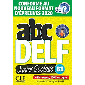 Sách học tiếng Pháp ABC DELF JUNIOR NIV.B1 + LIVRET+CD NELLE EDITION