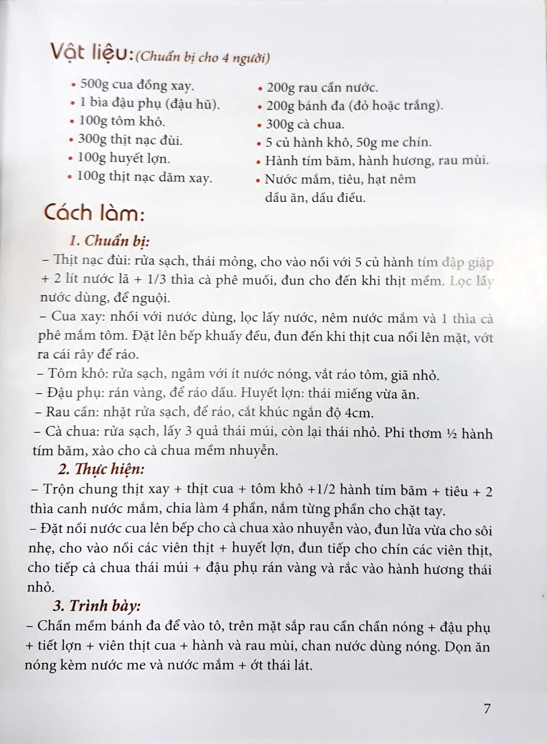 Món Ngon Miền Bắc