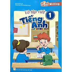 Sách - Writing - Vở tập viết tiếng Anh lớp 1 Global Success (HEID)
