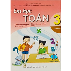 Sách - Em học Toán 3 tập 1 (theo chương trình GDPT 2018)