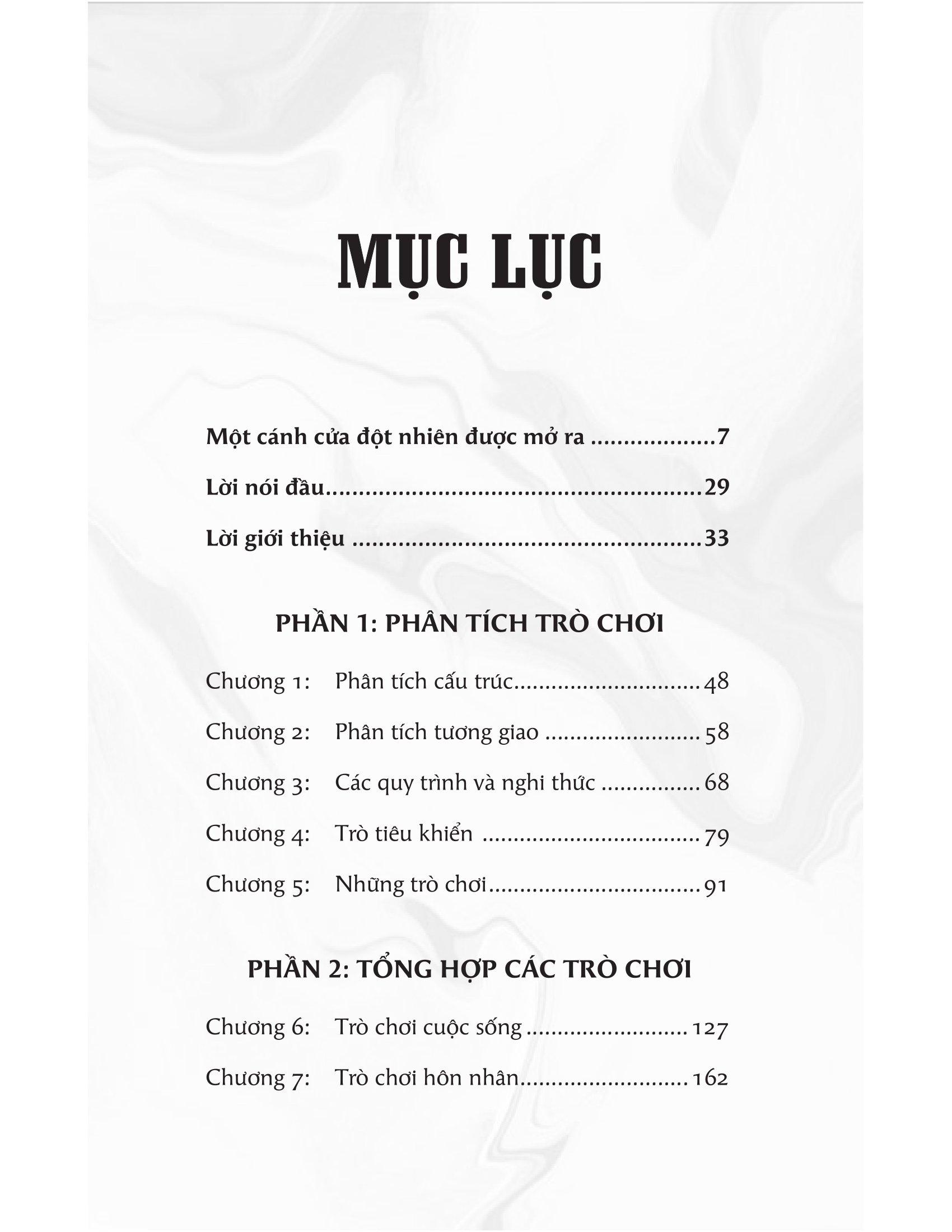 Trò Chơi Tâm Lý (Tái Bản 2024)