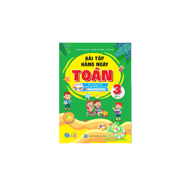 Sách - Combo Bài Tập Hằng Ngày Toán Lớp 3 - Cánh Diều - Cả Năm (2 cuốn)