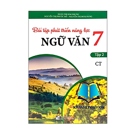 Sách - Bài tập phát triển năng lực Ngữ văn 7 - Tập 2 ( CT )