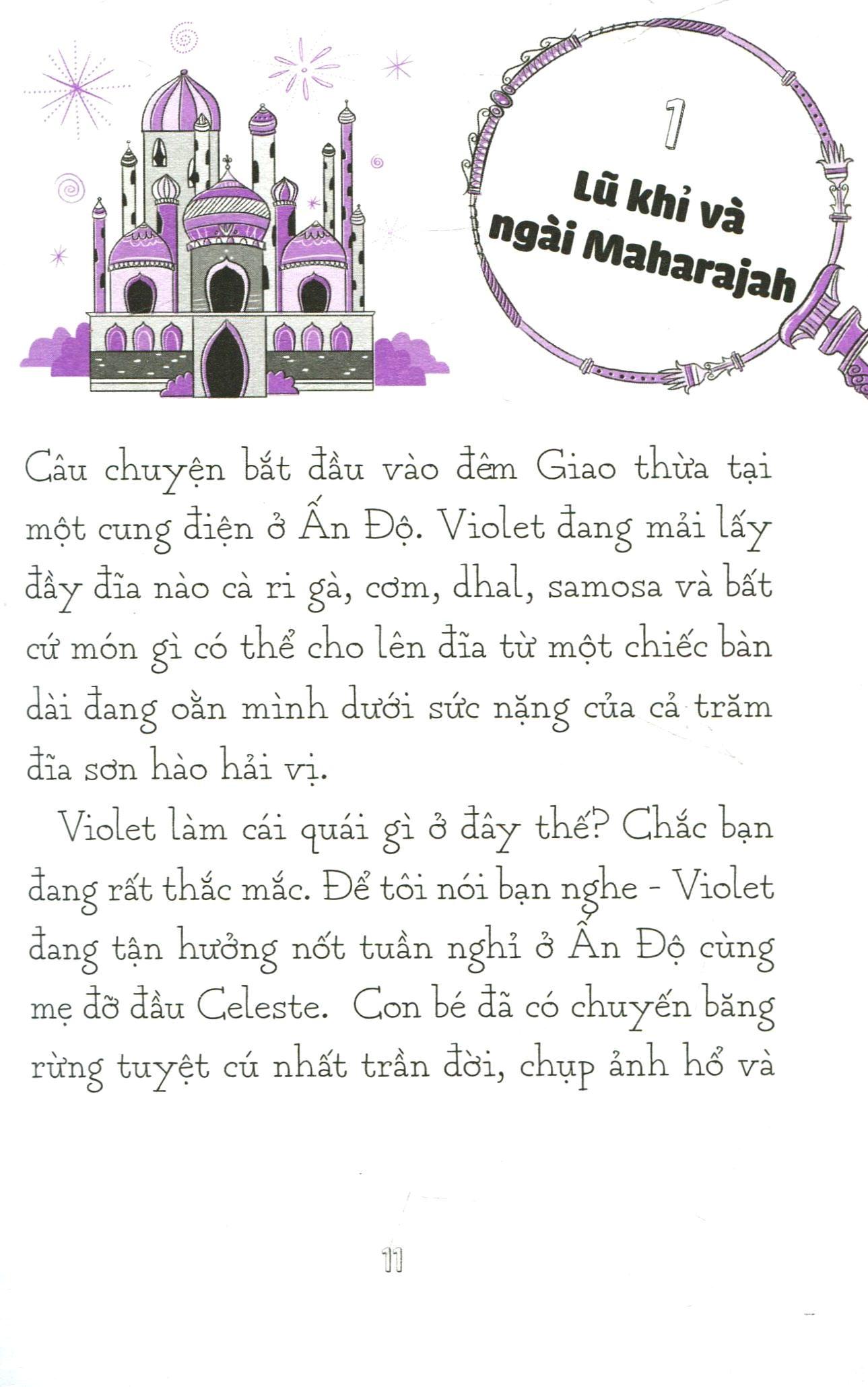 Violet và kho báu bí mật