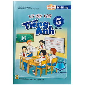 Sách - Vở tập viết tiếng anh 5 - tập 1 (Global Success)
