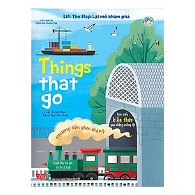 Sách Tương Tác - Lift-The-Flap-Lật Mở Khám Phá - Phương Tiện Giao Thông - Đinh Tị Books