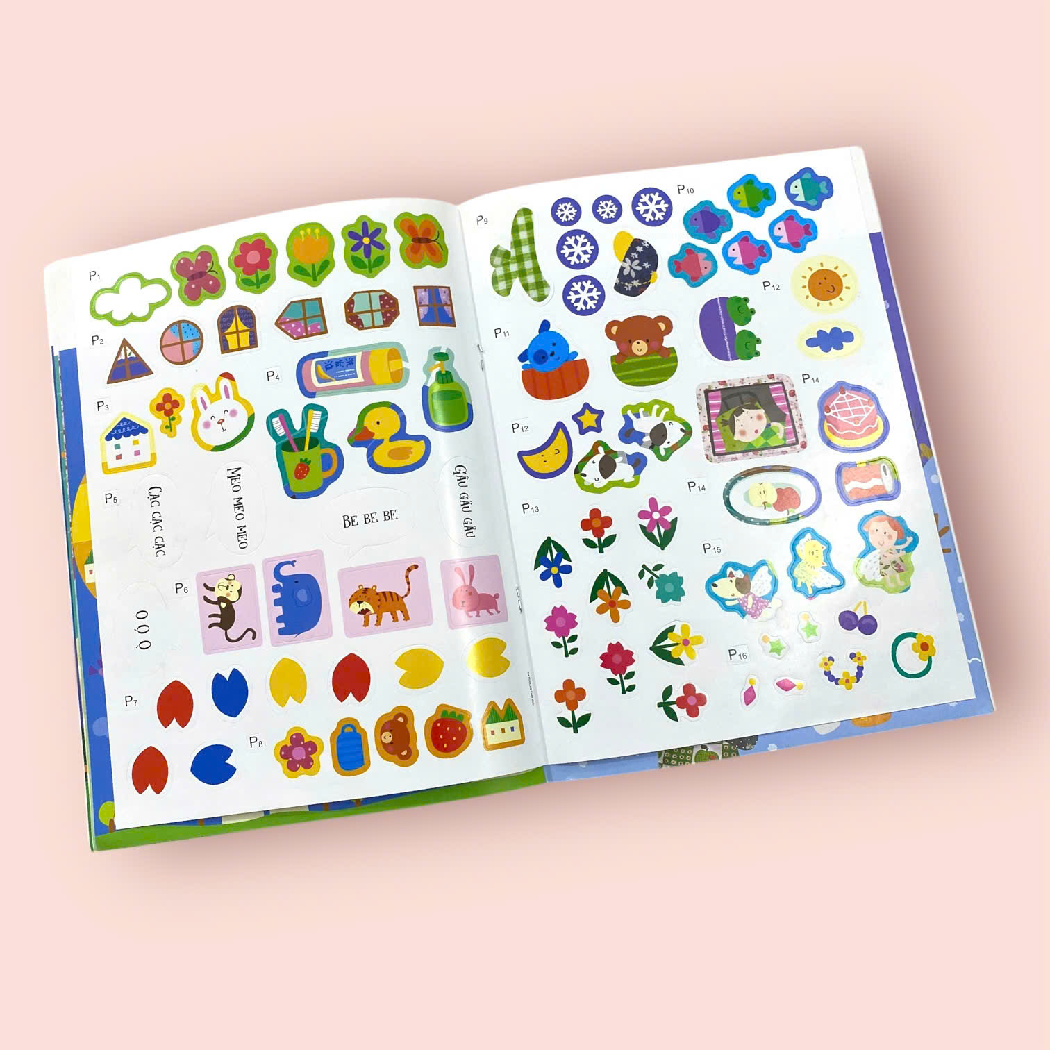 Sách cho bé - Sticker Thần Kỳ Phát Triển Chỉ Số EQ - Cảm Xúc - Dành cho trẻ 2-4 tuổi - Hình dán 3D càng dán càng vui