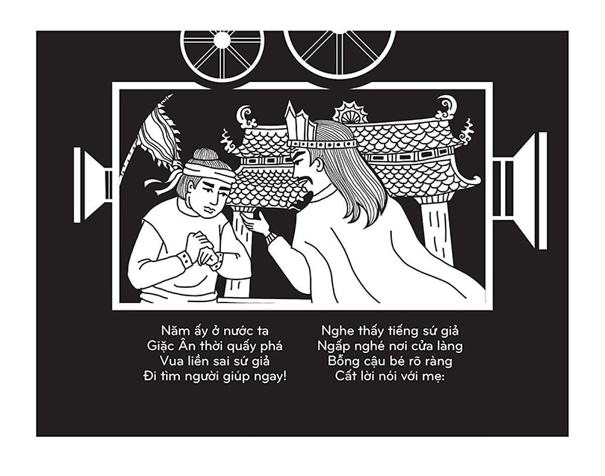 Sách Tương Tác - Sách Chiếu Bóng - Cinema Book - Rạp Chiếu Phim Trong Sách - Thánh Gióng