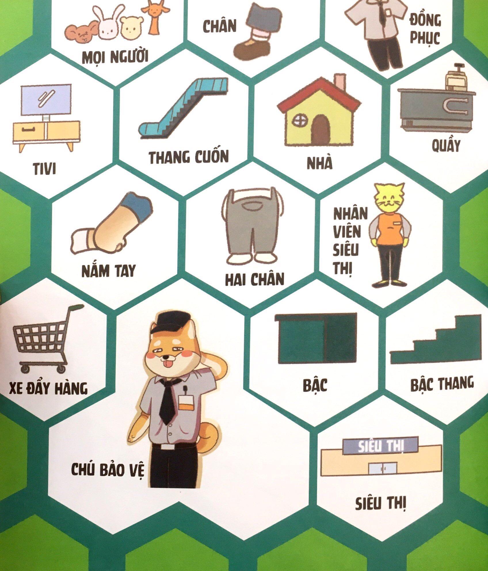 Gấu Bư Đi Siêu Thị - Học Kĩ Năng Sống Cùng Gấu Bự - Truyện Tương Tác Phát Triển EQ (Dành Cho Trẻ Từ 3-9 Tuổi)