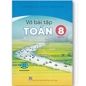 Sách - Vở bài tập toán 8 - tập 1 + 2 ( kết nối )
