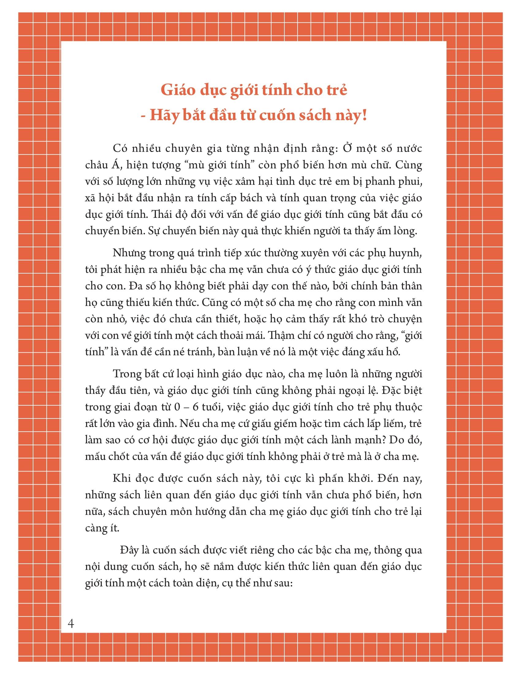 Giáo Dục Giới Tính Cho Trẻ Thực Ra Rất Đơn Giản