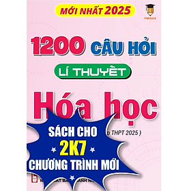 Sách - 1200 câu hỏi lí thuyết Hóa học (Dành cho ôn thi tốt nghiệp THPT 2025) VietJack