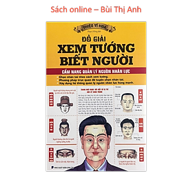 Sách - Đồ giải xem tướng biết người - Cẩm nang quản lý nguồn nhân lực