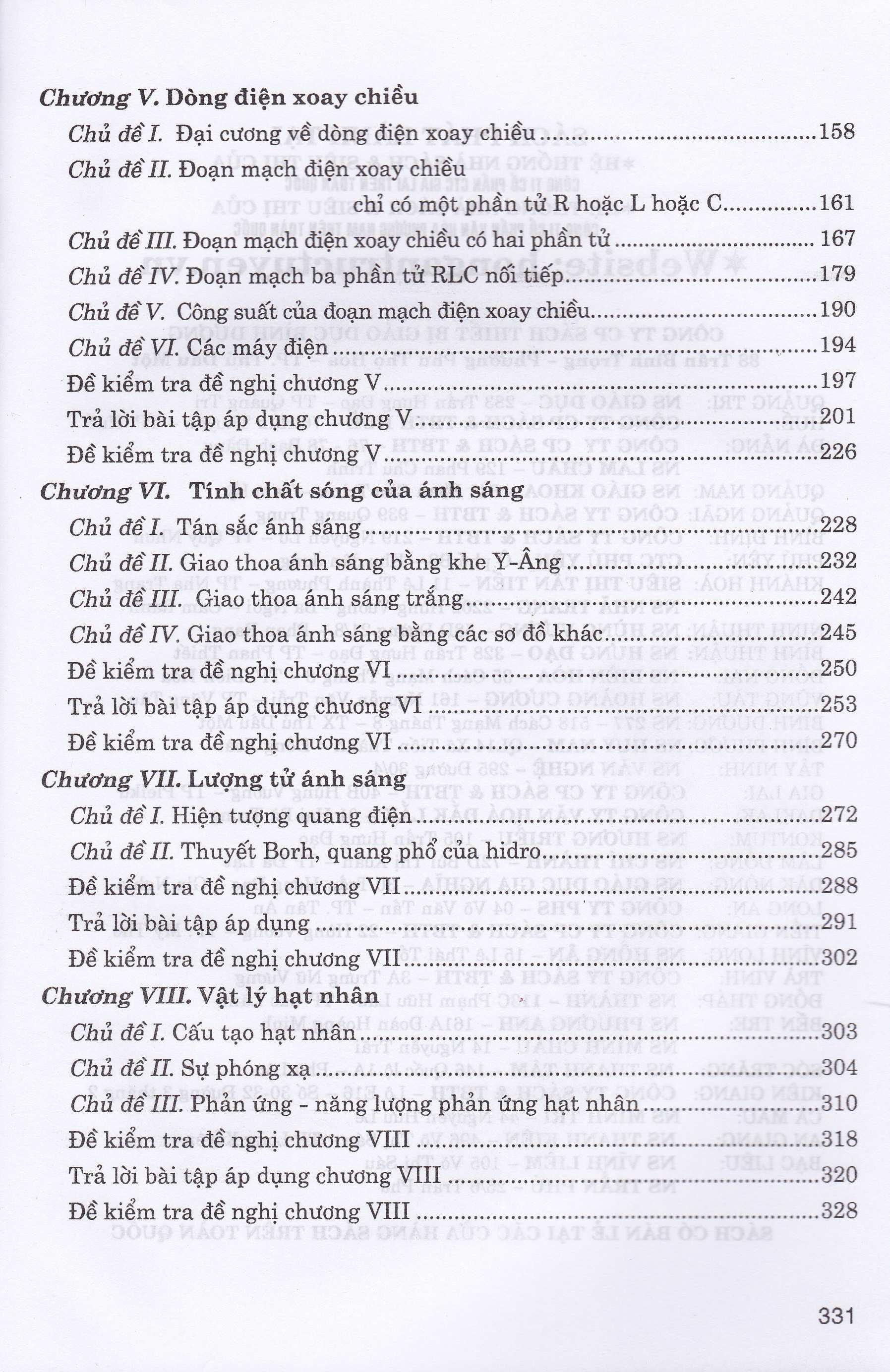 Phân Loại Và Phương Pháp Giải Nhanh Bài Tập Vật Lí 12 (Biên Soạn Theo Chương Trình GDPT Mới)