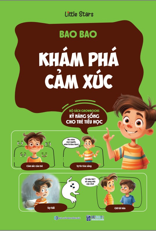 Sách Bao Bao Khám Phá Cảm Xúc - Growbooks - Kỹ Năng Sống Dành Cho Trẻ Tiểu Học