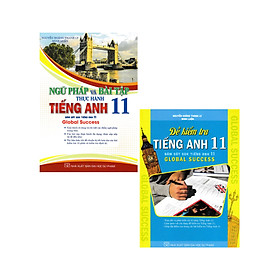 Combo Ngữ Pháp Và Bài Tập Thực Hành Tiếng Anh + Đề Kiểm Tra Tiếng Anh 11 (Bám Sát SGK Tiếng Anh 11 Global Success) (Bộ 2 Cuốn) (HA)