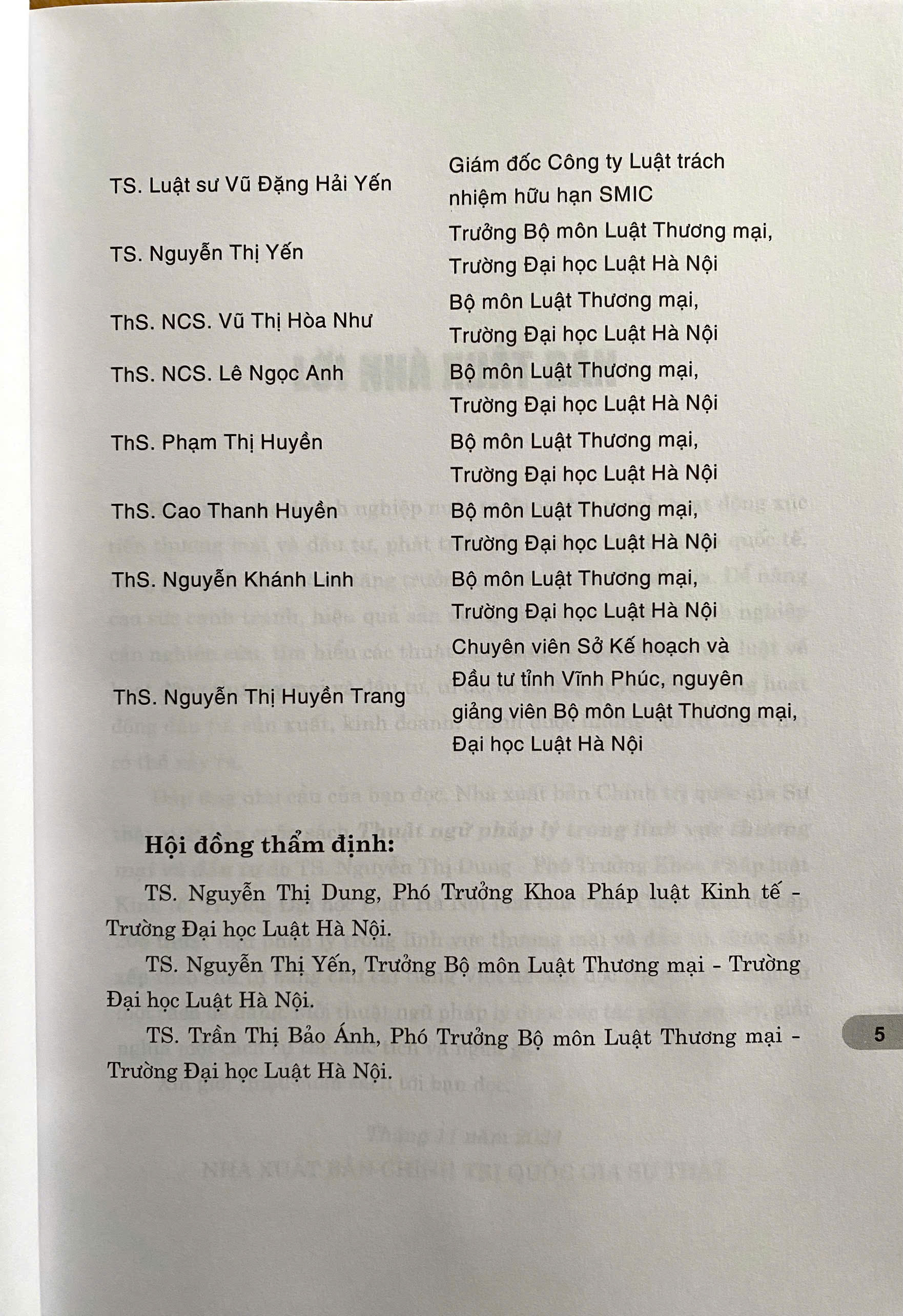 Thuật Ngữ Pháp Lý Trong Lĩnh Vực Thương Mại và Đầu Tư