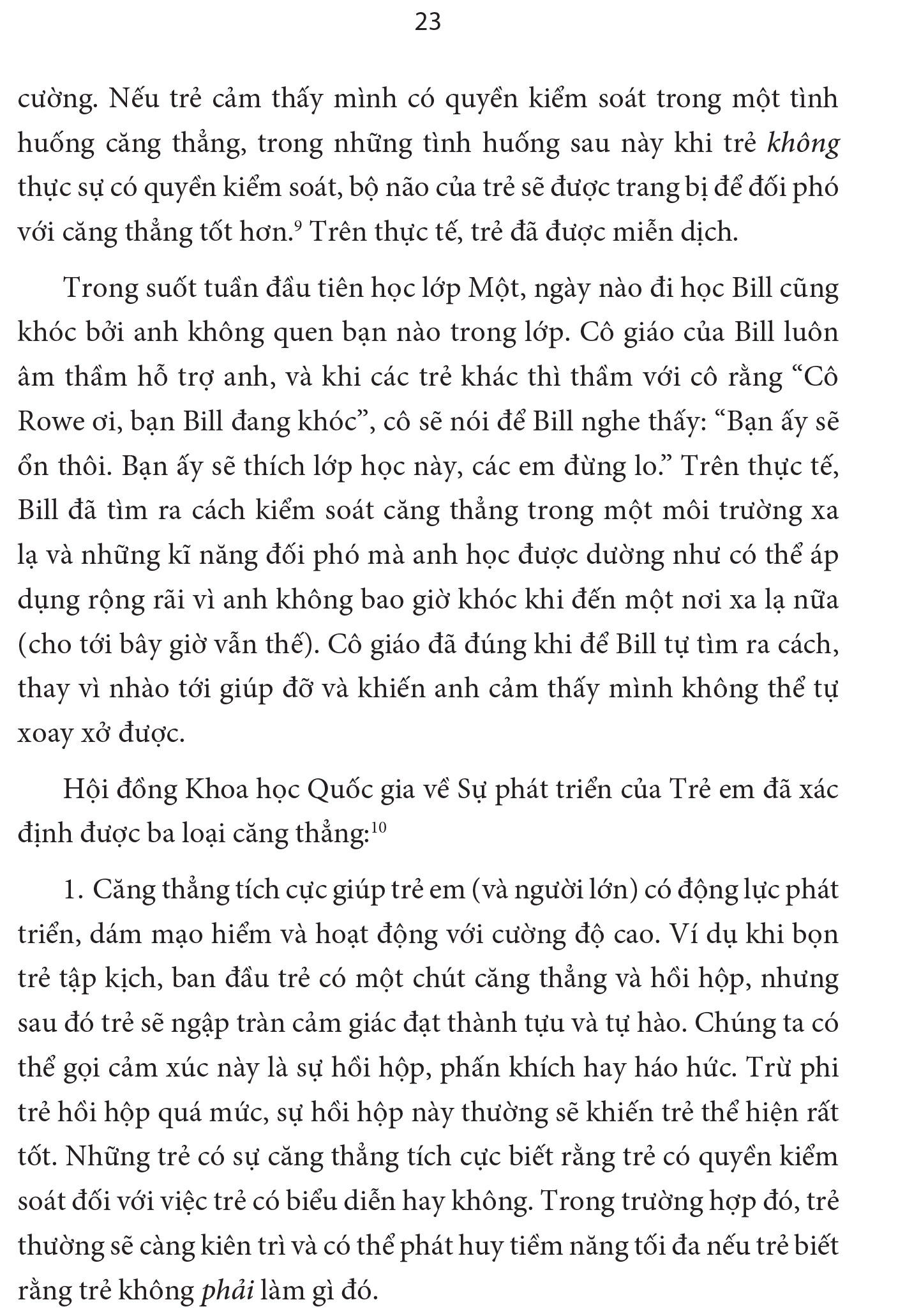 Nuôi dạy đứa trẻ tự chủ