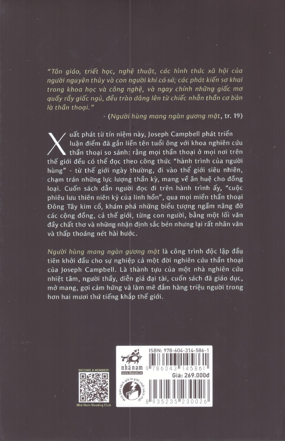 Joseph Campbell - Người hùng mang ngàn gương mặt