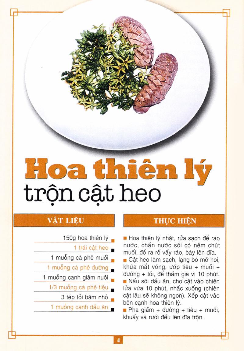 60 Món Ăn Được Ưa Thích - Món Thịt Heo