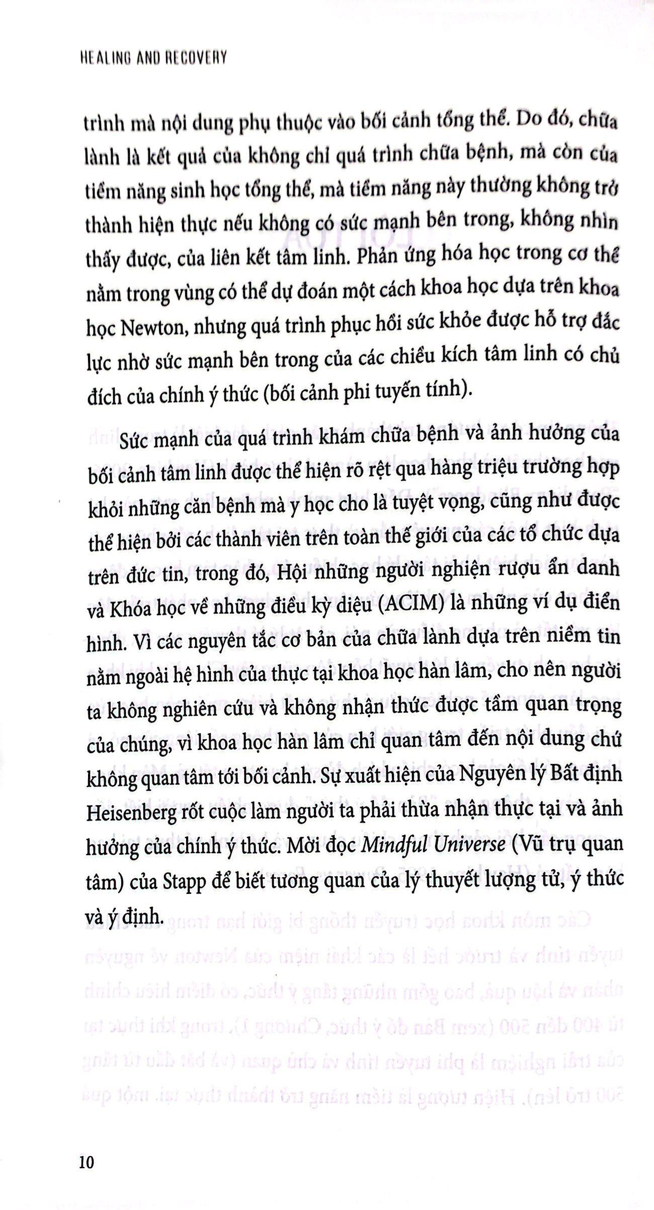 Healing And Recovery - Chữa Lành Và Phục Hồi