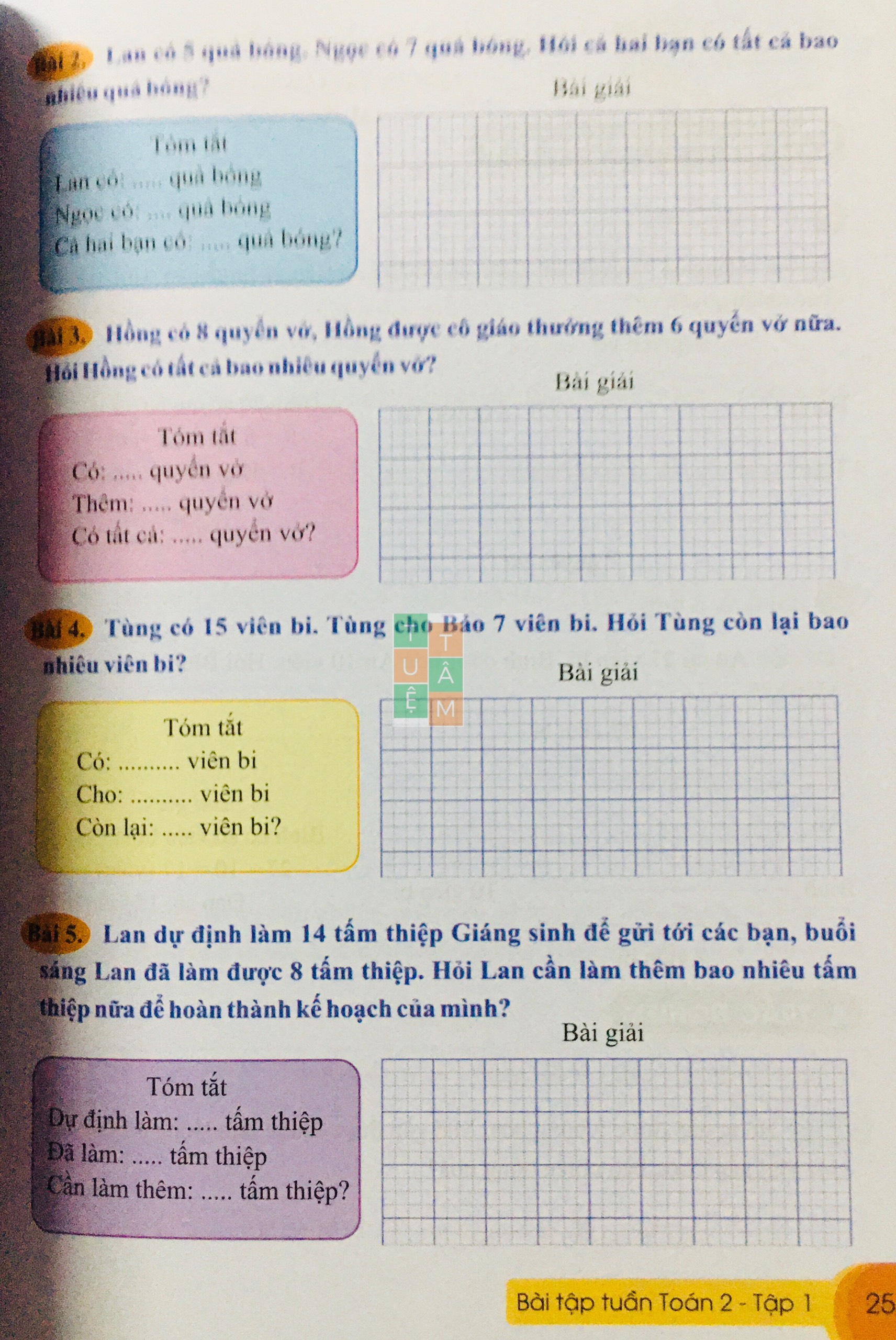 Sách - Bài tập tuần Toán 2 (Cánh diều)