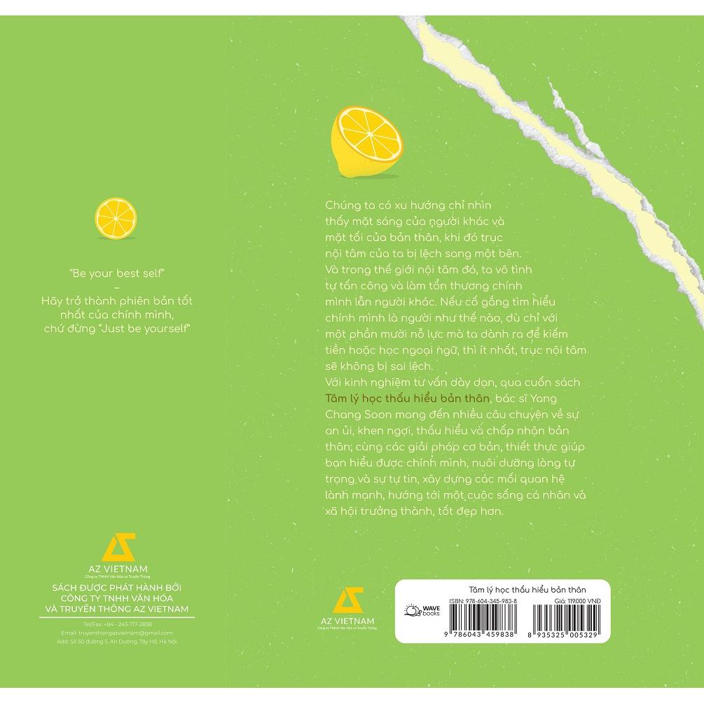 Sách Tâm Lý Học Thấu Hiểu Bản Thân - Skybooks - BẢN QUYỀN