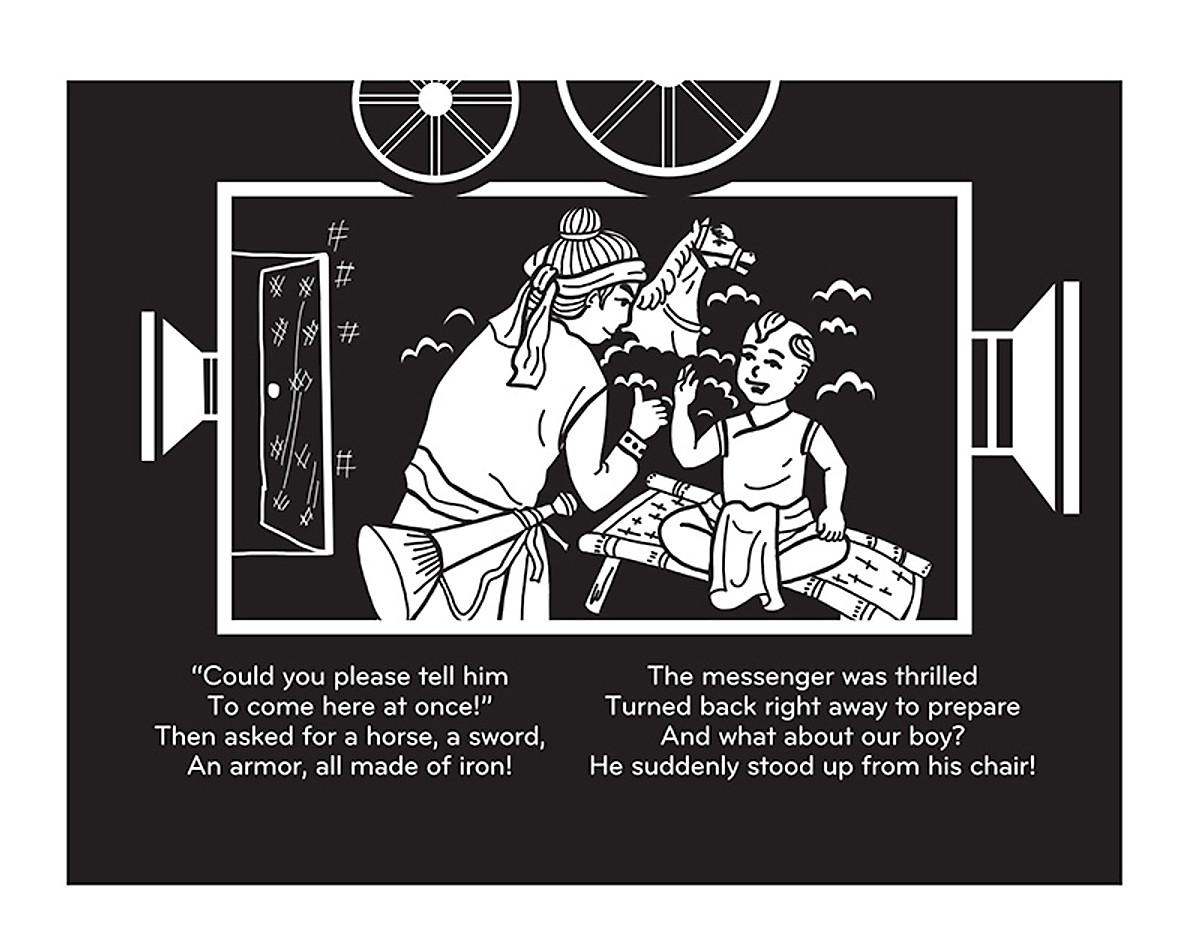 Sách Tương Tác - Sách Chiếu Bóng - Cinema Book - Rạp Chiếu Phim Trong Sách - Thánh Gióng